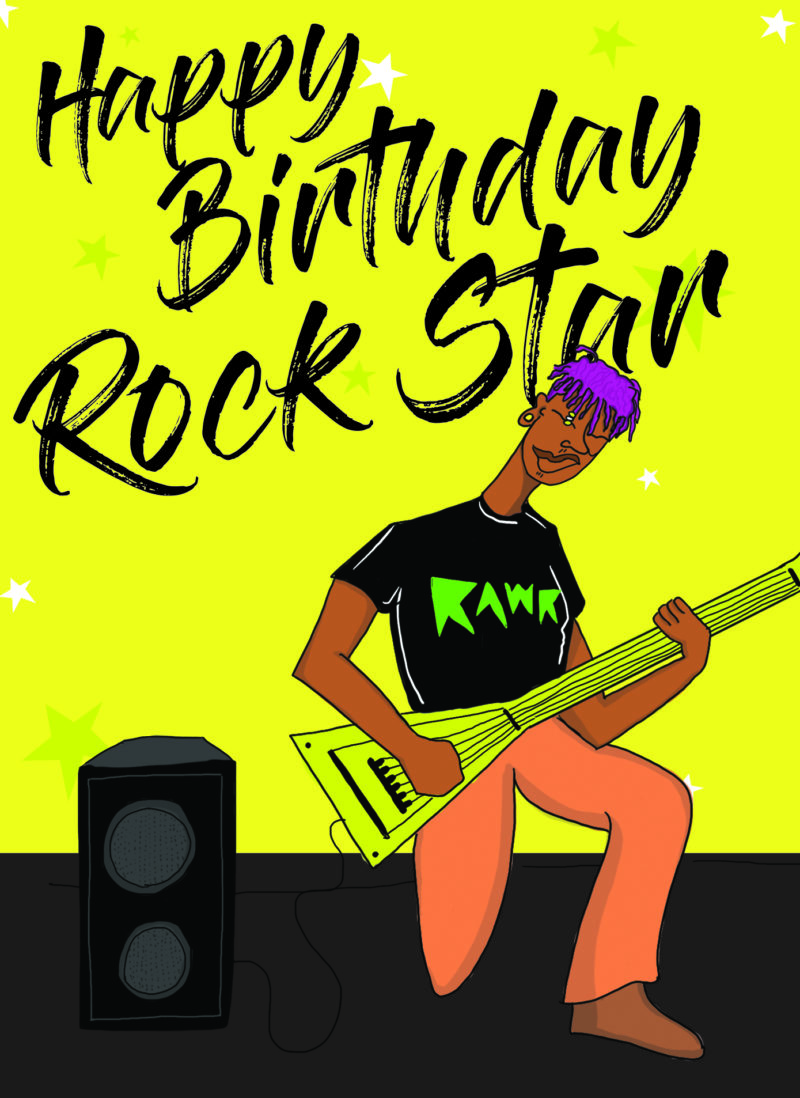 Happy Birthday Rock Star